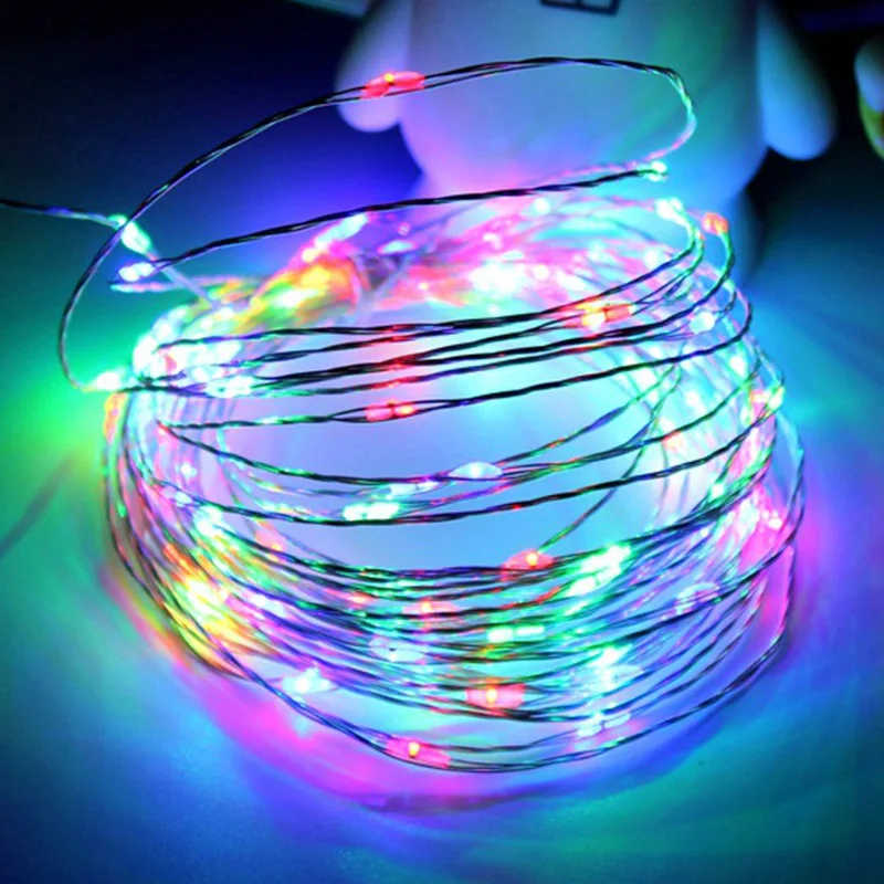 Waterproof Mini LED String Light Fairy Lights LED Strip Lamp Night Light For Christmas Wedding ...