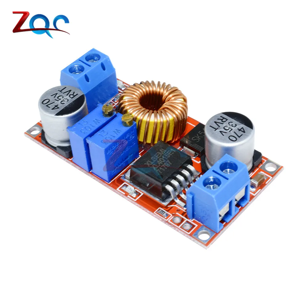 Voltage Buck Converter 0.8-30V out ESP8266 Arduino 5-32V 5A XL4005 Spannungs 