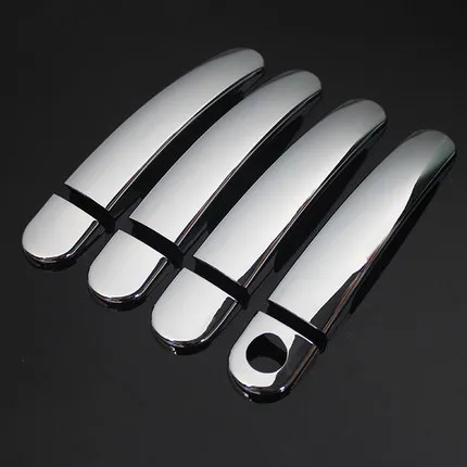 New Chrome Car Door Handle Cover Trim for Skoda Fabia / Octavia / Superb 2002 2003 2004 2005 2006 2007 Free Shipping|door edge trim|trim fashiondoor saver - AliExpress