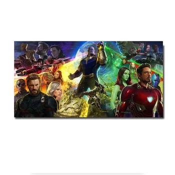 

American Modern Movie Avengers Art Canvas Poster Wall Pictures for Living Room No Frame