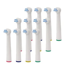 

12pcs Electric Toothbrush Braun For Oral B Heads Tooth Brush Replacment Soft Oral Hygiene 3D Sonicare Precision Triumph IP-17A