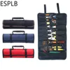 ESPLB Roll Tool Bag Large Wrench Roll Up Portable Pouch Bag 22 Pockets Kit for Electricians Mechanics ► Photo 2/6