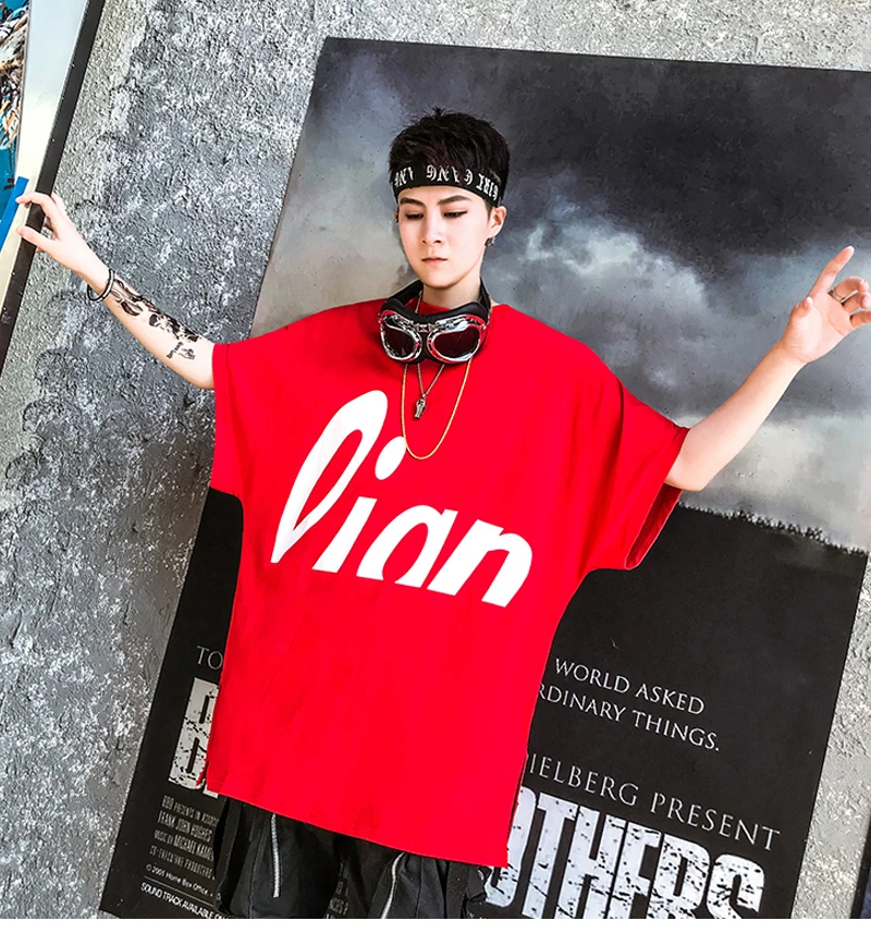 Youtube Lange Tshirt Oversize Man Loose   (9)
