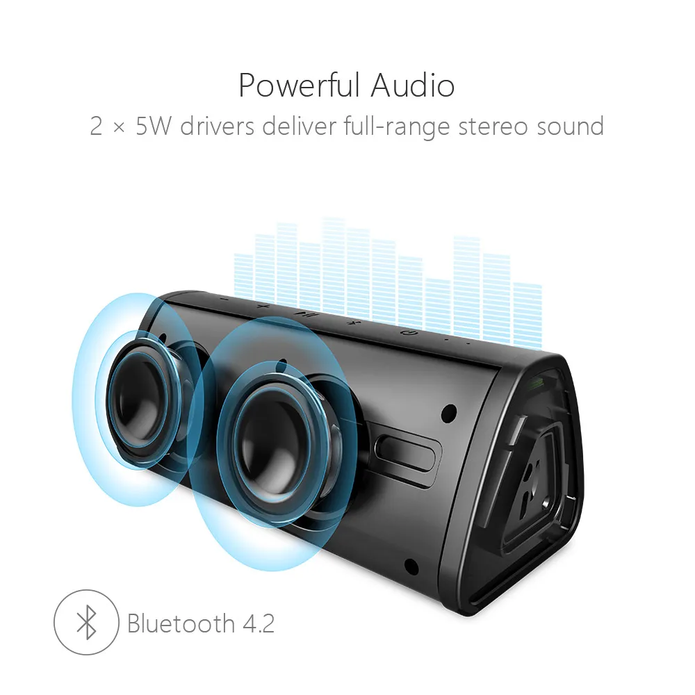 Mifa яркие Водонепроницаемый Bluetooth открытый Динамик стерео объемный Системы