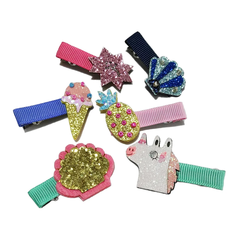 1 Par De Adorables Horquillas Para El Cabello De Piña Para Y 1 Par De Adorables Horquillas Para El Cabello De Piña Para Y