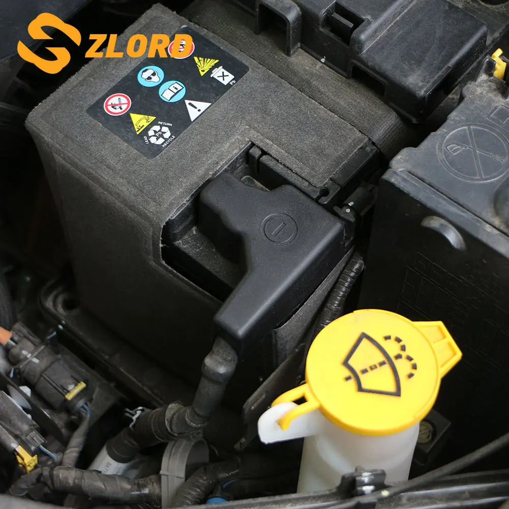 

Non-flammable Plastic Negative Power Batteries Cover Battery Protection Covers Anode Cap for Jeep New Compass 2017 2018 2019