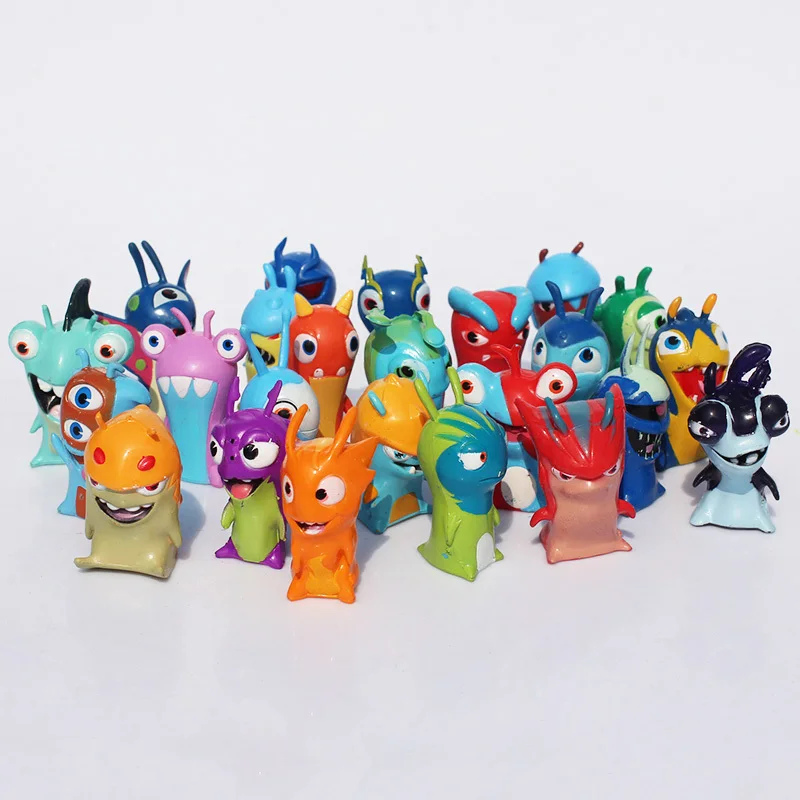 24pcs/lot Cute Cartoon Slugterra PVC Action Figures Toys Free Shipping|pvc  action figure|figure toyaction figure toys - AliExpress