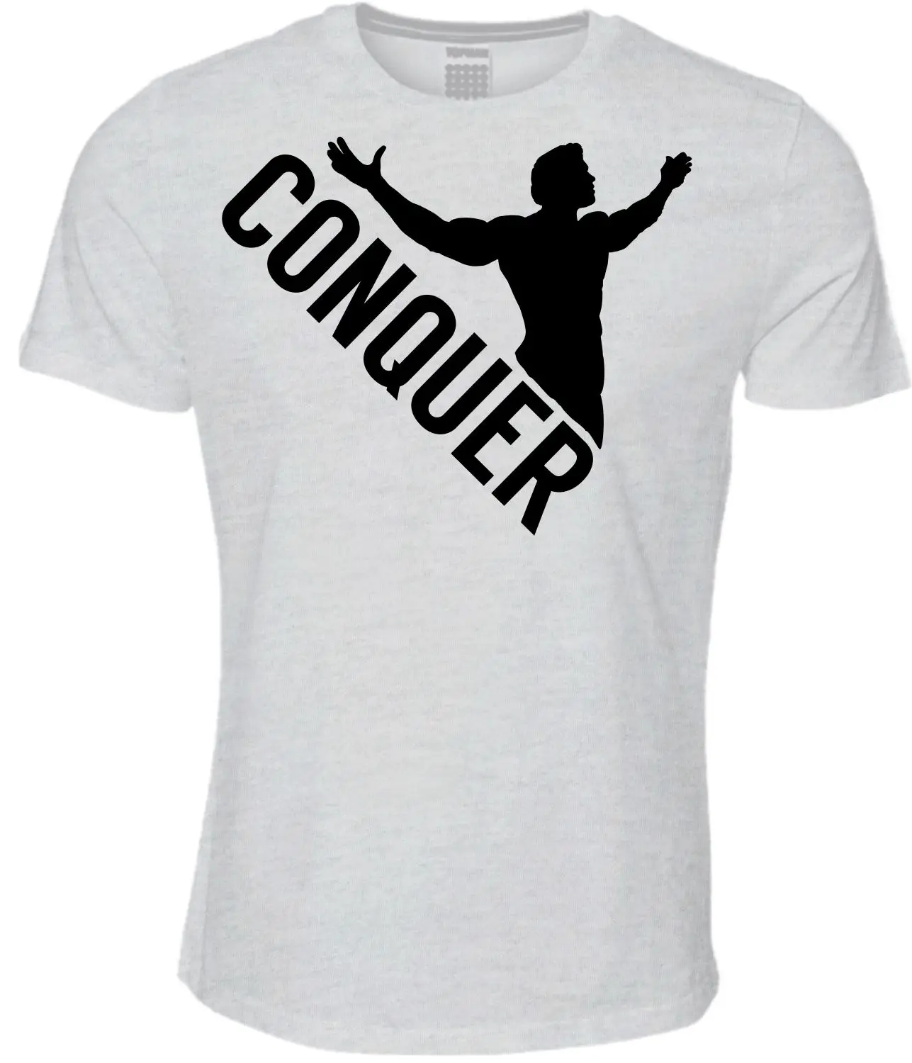 2019 حار بيع الصيف نمط أرنولد شوارزنيغر قهر T قميص كمال الاجسام رفع الاثقال السيد أولمبيا الأعلى المحملة قميص