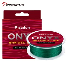 Piscifun oniks 274M örgülü olta 300Yds 6-150LB süper güçlü PE örgü misina olta Multifilament olta