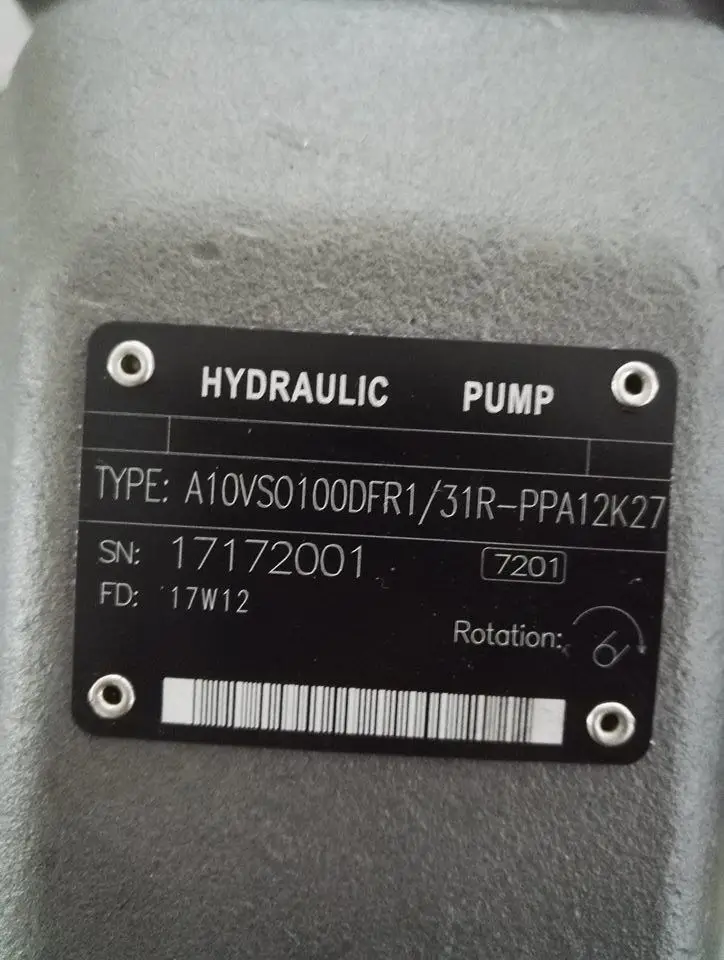 Замена Rexroth A10VSO100DFR1/31R-PPA12K37 Гидравлический поршневой насос | Инструменты