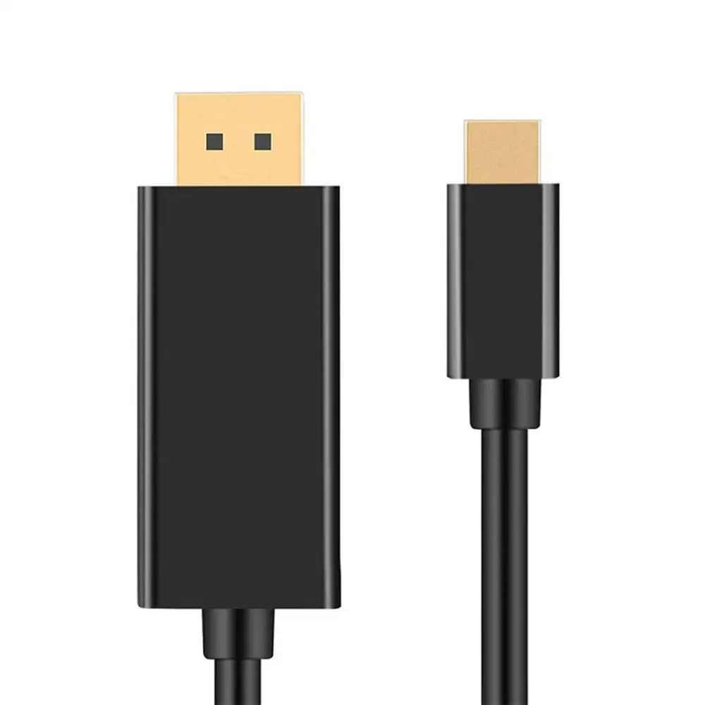 

1.8 Meters Super Long Durable Use DisplayPort DP 4K HDTV to USB 3.1 Type C USB-C Cable for Macbook & Laptop