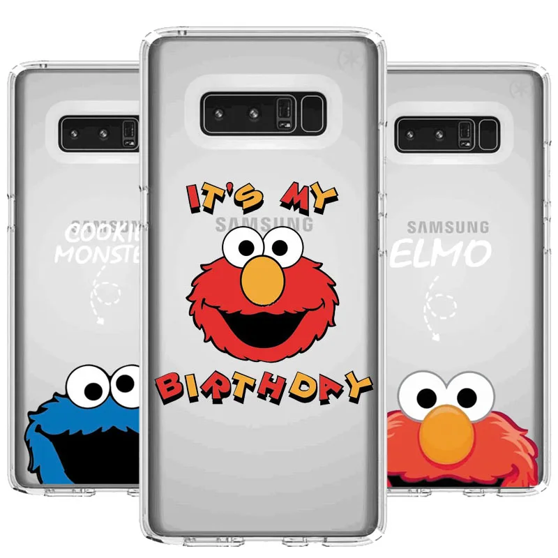 

Cartoon Cookies Monsters Elmo Soft TPU Case For Samsung A10 S10 A30 A50 S10LITE S8 S9PIUS S7EDGE 2018A8 A6 NOTE9 A8PIUS A7