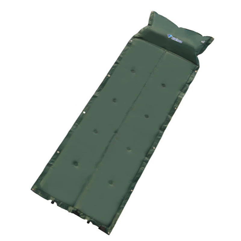 

Inflating Sleeping Pad Air Mat Camping Mattress with Pillow For Beach Camping Outdoor Activities