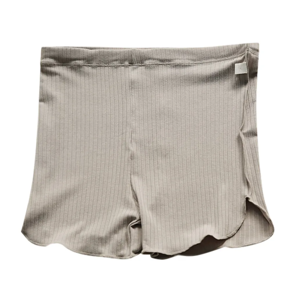 Женские эластичные штаны для беременных с высокой талией, мягкие безопасные штаны для беременных, корректирующие подтяжки живота, штаны с эффектом анти-светильник# ew - Цвет: Серый