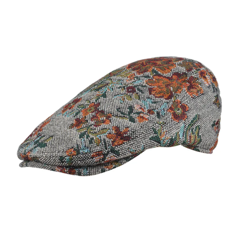 Kenmont Autumn Spring Women's Ivy Cap Classical Woolen Visor Newsboy Hat Ladies Sports Hut Adjustable 2409