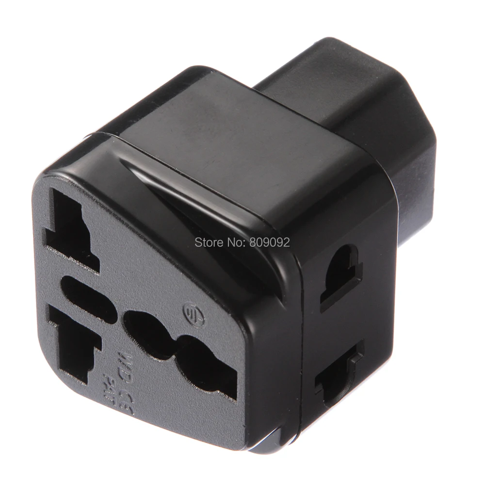Адаптер питания 2 в 1 IEC 320 C14 Male C13 Female PDU/UPS Универсальный переходник для женщин