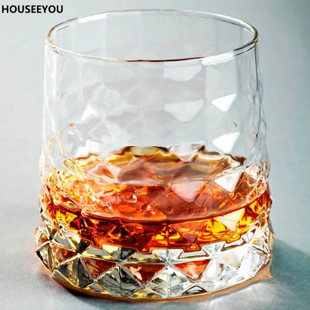 320 мл/10,8 унций стакан для виски стекло es старомодная пивная Цветочная чашка стеклянная кружка термостойкая рюмка домашняя посуда для напитков