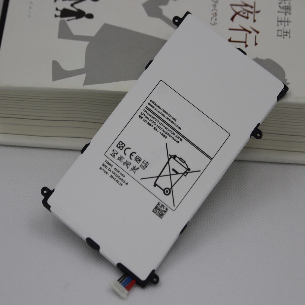 Запасная батарея T4800E для Samsung Galaxy Tab Pro 8 4 in SM T321 T325 T320 Tablet Battery 4800mAh с ремонтными