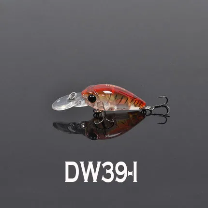 TSURINOYA для рыбалки приманки DW39 35mm3. 8 г мини-приманка жесткая искусственный глубина погружения приманки: 1,6-2,0 м - Цвет: DW39 I