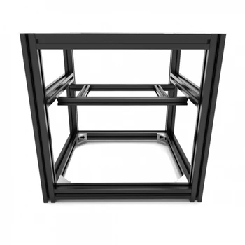 

High Quality One Set Black 3D Printer Hypercube Evolution Frame Kit- 300mm Cube Build Volume 3D Printer Frame Kit