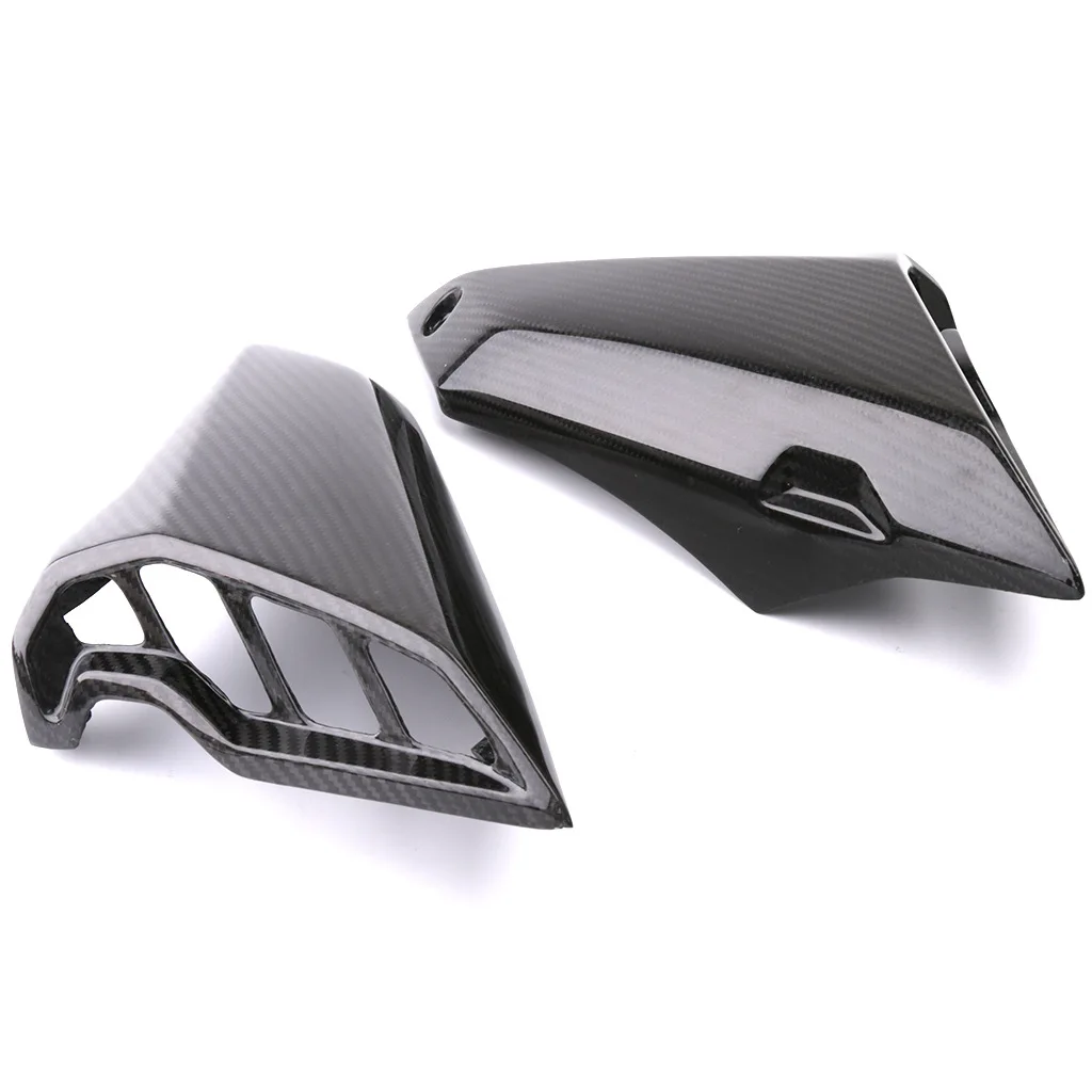 

For Yamaha MT-09 MT09 FZ-09 FZ09 MT FZ 09 2017 2018 Carbon Fiber Gas Tank Side Tank Side Fairing Air Intake Cover   Accessories