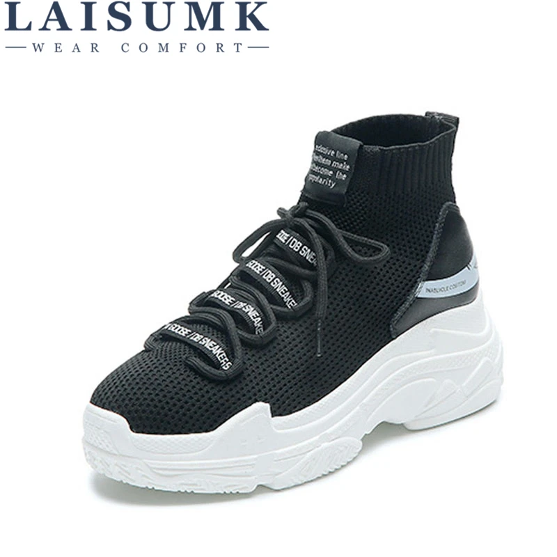 chaussure montante chaussette