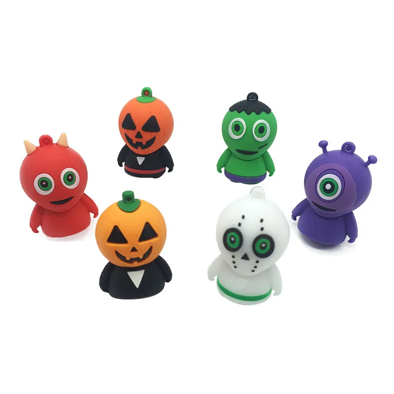 

fun usb flash drive 128gb 2.0 pendrive Monster mummy pen drive 64gb 32GB 16GB 8GB 4GB usb memory stick Christmas/Halloween/Gift