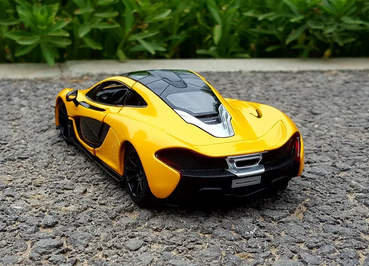 Студенческие литые 1:24 модели автомобилей из сплава gld3 игрушки для детей 1/24 mlaren P1 спортивный гоночный автомобиль
