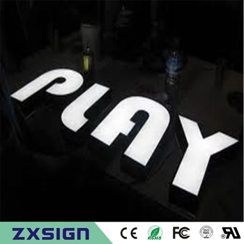 Kopen Factory Outlet Custom Hoge Helderheid Outdoor Acryl Led borden Brief, Logo Signages, Reclame Naam Teken Tekens