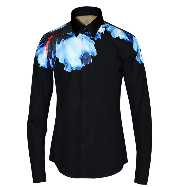 GIOVANBBELEOM Europe fashion brand Autumn Shirts High quality 80