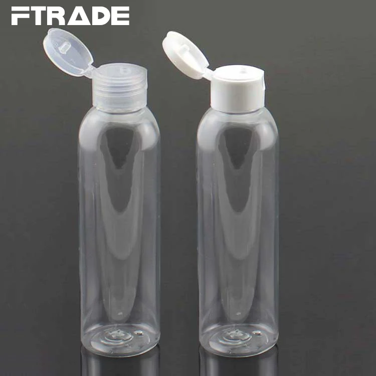 

Plastic Cosmetic Empty Bottle with Flip Cap Essential Oil Cream Sample Packaging Container Bottles 10 Pcs/lot 150ml
