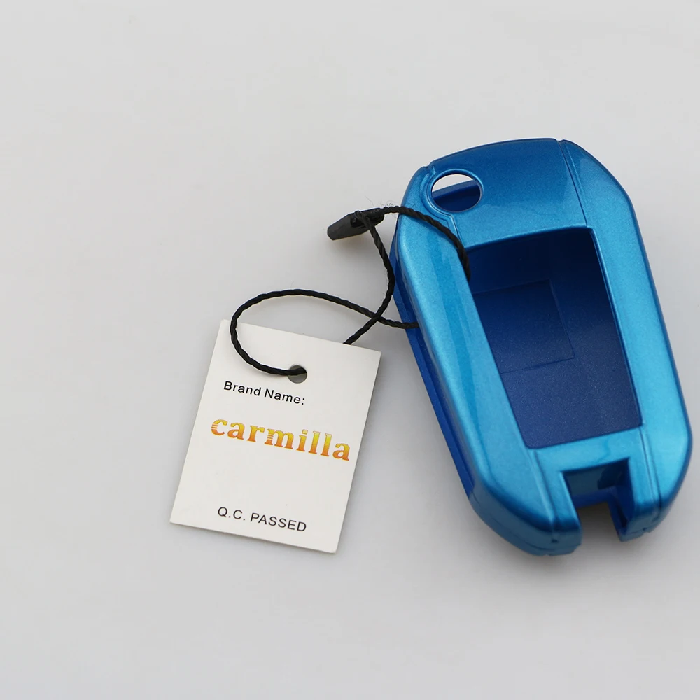 Чехол для автомобильного ключа Carmilla с 3 кнопками чехол брелок Peugeot 208 308 508 3008 5008