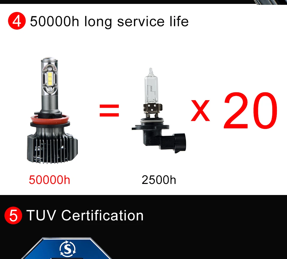 H11 светодиодный автомобилей головной светильник H4 H7 H1 H13 9004 9005 HB3 9006 HB4 9007 9012 5202 DC12V светодиодный автомобильный светильник(Подол короче спереди и длиннее сзади) Луч 72W фары для 8000LM авто лампы