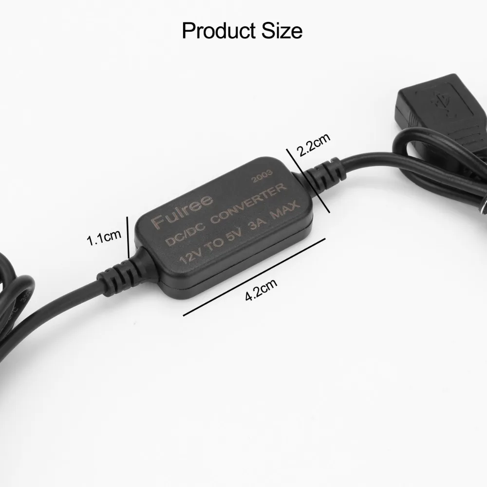 Зарядных порта USB для автомобиля DC конвертер трансформатор понижающий модуль постоянного тока 12 В до 5 В пост 3A USB Зарядное устройство для ступенчатого понижения Напряжение регулятор