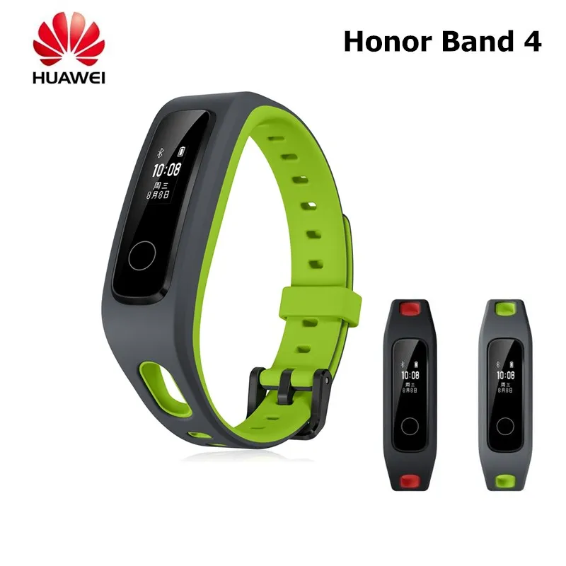 Оригинальный HUAWEI Honor Band 4 умный Браслет для бега спортивный фитнес-трекер 50 м