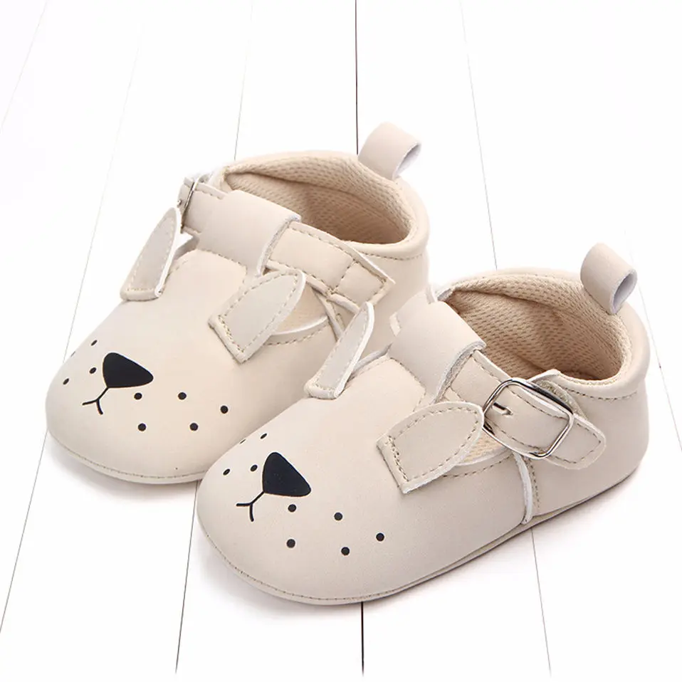 Soft Spring Cat Baby Girl Sneakers Toddler Boy Newborn Shoes First Walker