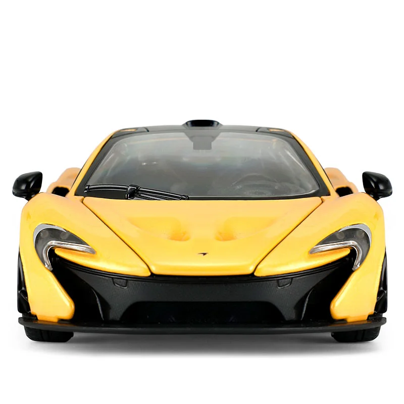 1:24 автомобиль для Mclaren P1 статическая модель из сплава под давлением Роскошная