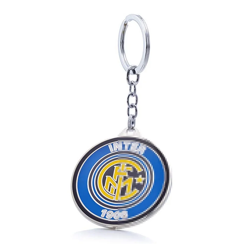 

Famous Football Club Soccer Team Logo Metal Pendant Keychain(Internazionale Milano)IM luxury keychain