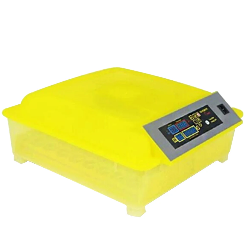 Automatic 48 Egg Incubator Digital Clear Hatchers Auto Turning Household Poultry Chicken Hatchery Brooder Egg Hatching Machine
