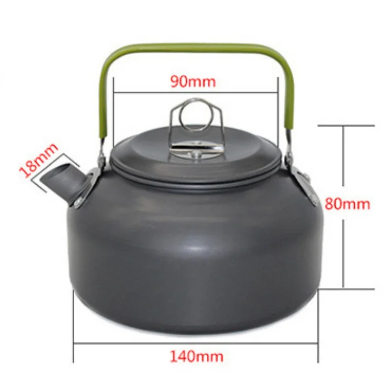 0,8/1.2L acampa hervidor café al aire libre hervidor de vajilla de Picnic al aire libre 2019 nuevo