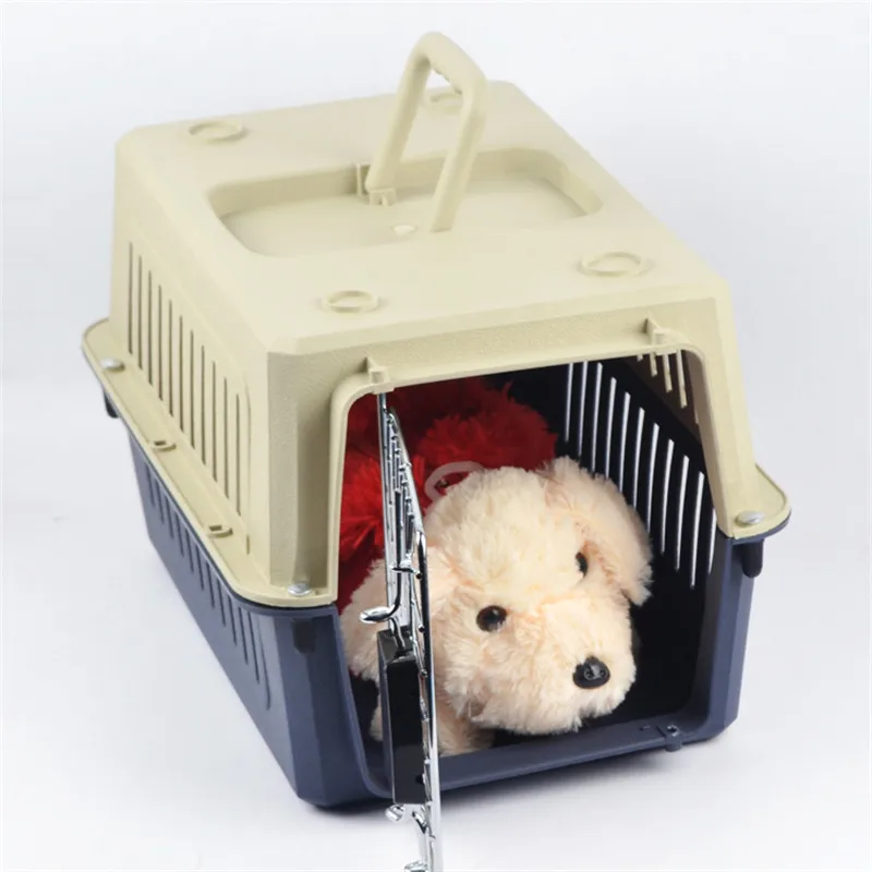 Free Shipping Wholesale Dog Cage Plastic Pet Carrier Pet Airways Box