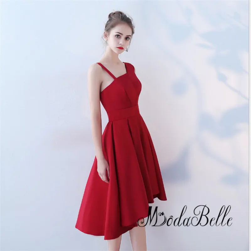 Modabelle асимметричное бальное платье с коротким рукавом вечерние платья 2018