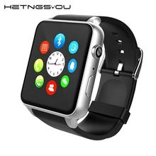 HETNGSYOU монитор сердечного ритма Bluetooth Водонепроницаемые Смарт-часы анти-потеря Smartwatch поддержка sim-карты для Android pk apple watch