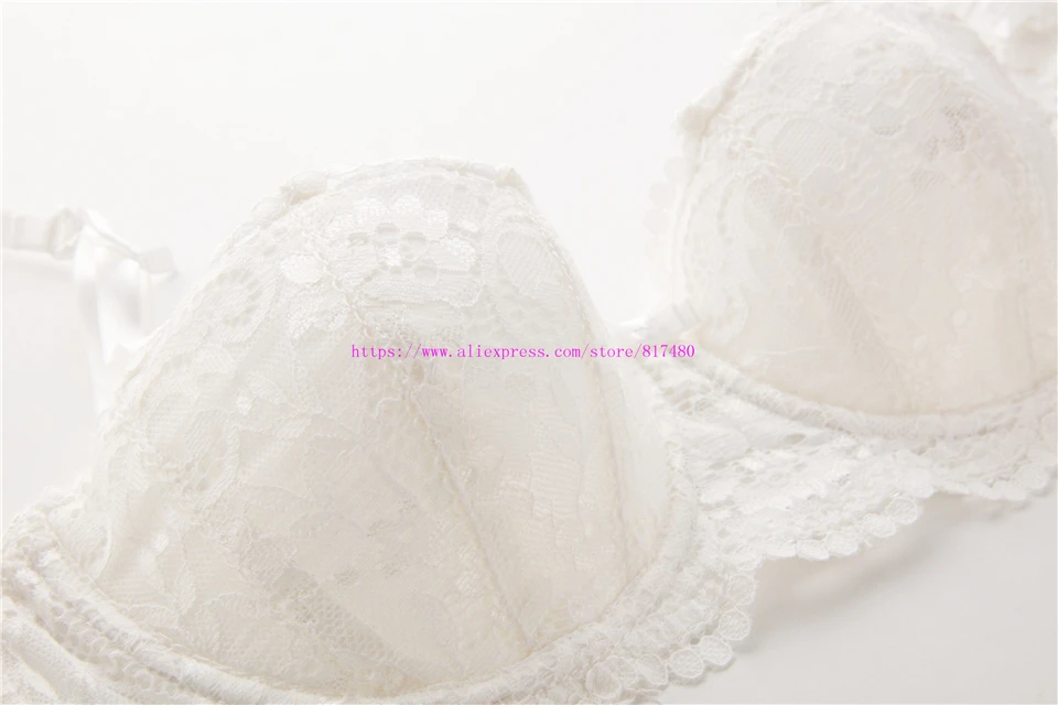 cheap underwear sets New Fashion lace cup red underwear luxury comfortable sexy padded bra panties set plus size cup ABCD plus size women bra french knickers set