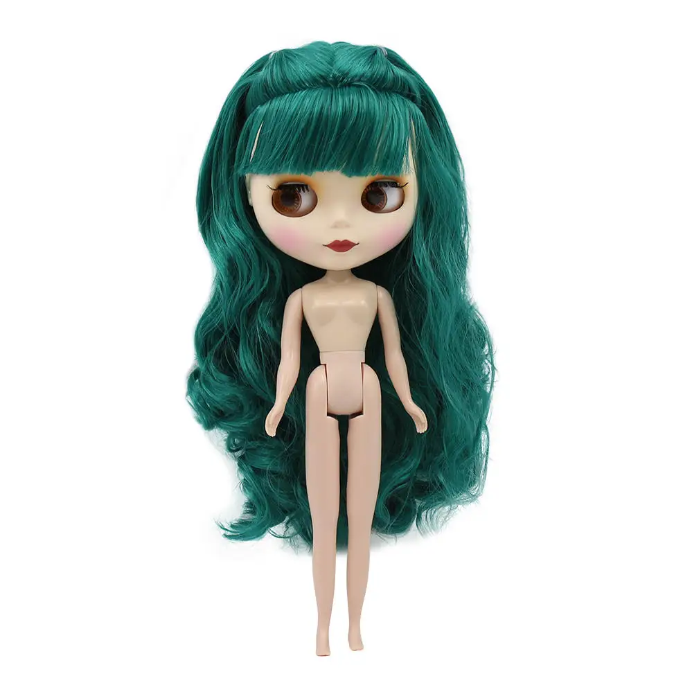 Ледяная фабрика Blyth кукла шарнир тело DIY обнаженные игрушки BJD модные куклы девушка подарок новое специальное предложение на продажу с ручной набор A& B - Цвет: Оранжевый