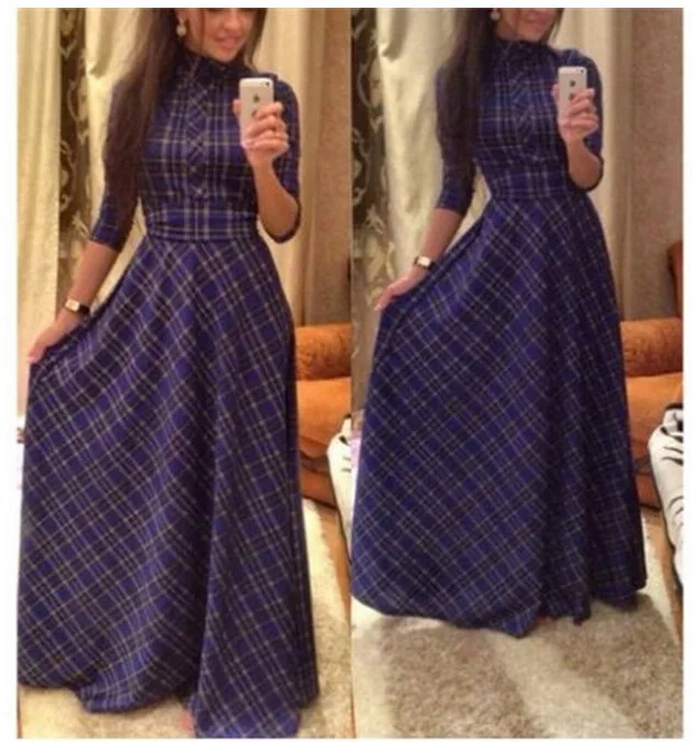 cotton long maxi dresses