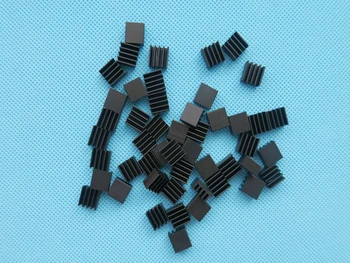 

50pcs/lot Aluminum Heat Sink Heatsink 8.8x8.8x5mm Heatsink Cooling Fin Computer Memory Chip LED Power IC Cooling Accessories