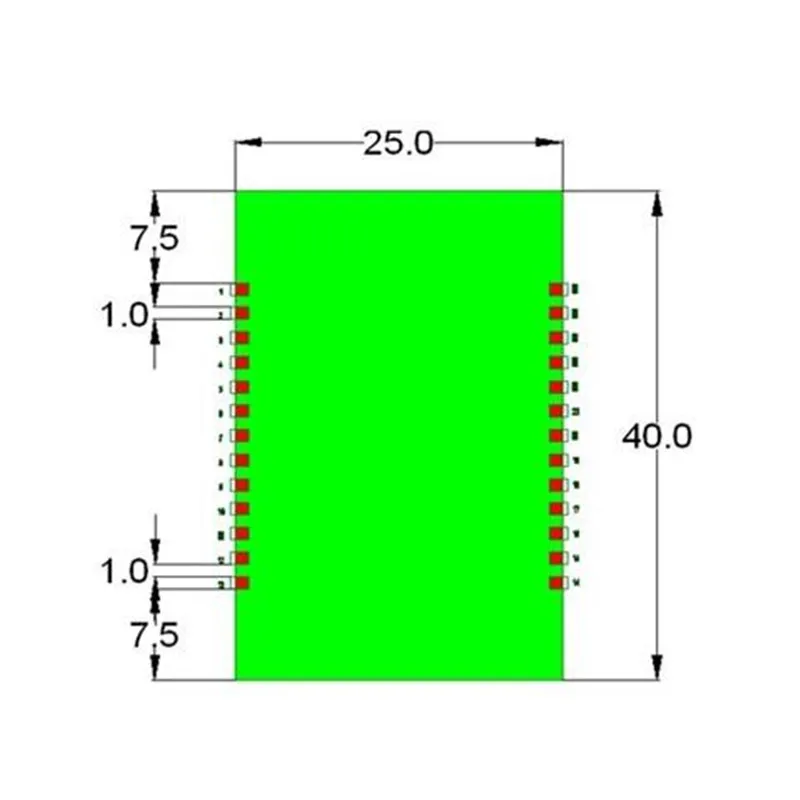 UART к Wi-Fi модулю серийный Wi-Fi модуль Ультра маленький A11-SMT-0 IOT антенна-внешний I-Pex 3,3 В