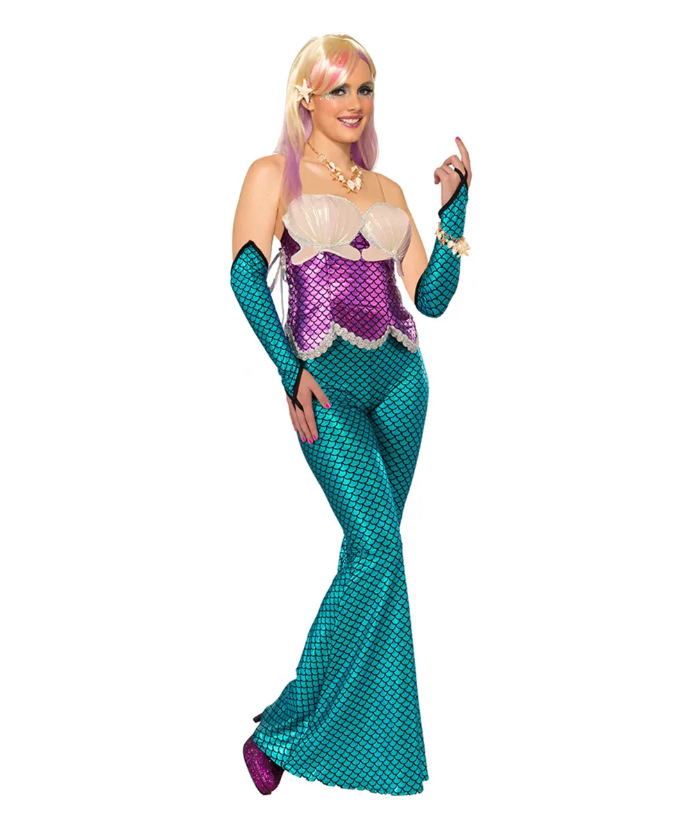 30.0US $ |2016 New Halloween Costumes for Women Blue And Purple Mermaid Cos...