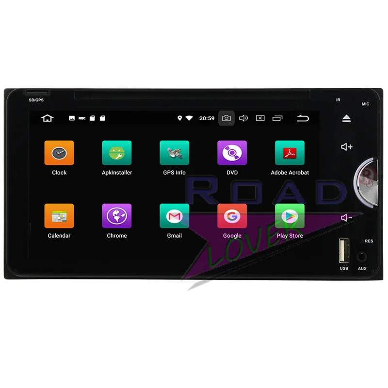 Roadlover Android 9 0 автомобильный DVD плеер для Toyota RAV4 Corolla Vios Hilux Land Cruiser фортунер Прадо Terios